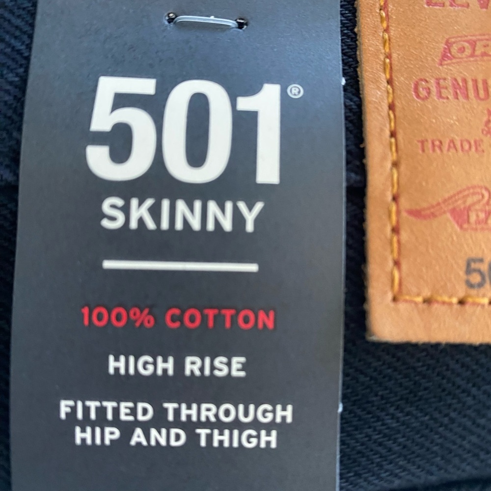 Levi High Rise Jeans - Picture 2 of 3